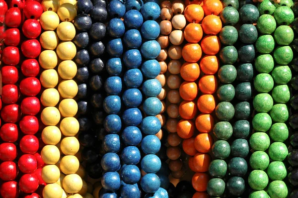Perls and colors — Stock Photo, Image