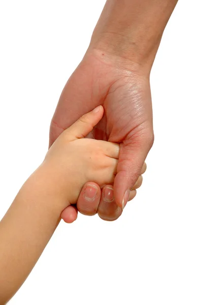 Young and old hands — Stock Photo, Image