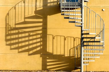 Stair and shade clipart