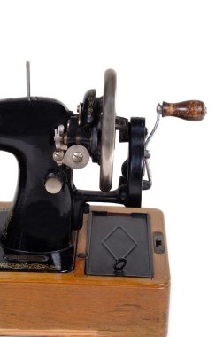 Old sewing machine clipart