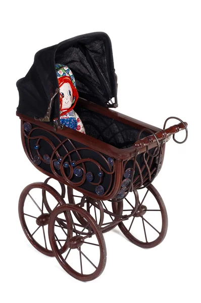 Gamla barnvagnen — Stockfoto