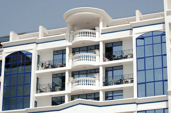 Hotel balkon — Stockfoto