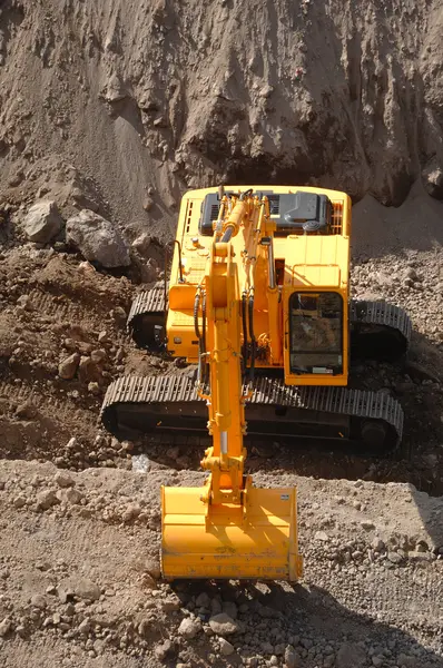 Large excavator working — Stock Photo, Image