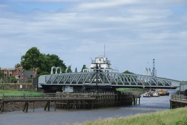 stock image Road Swing Bridge