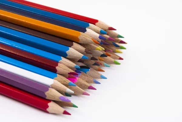 stock image Stack of Coloured Pencils