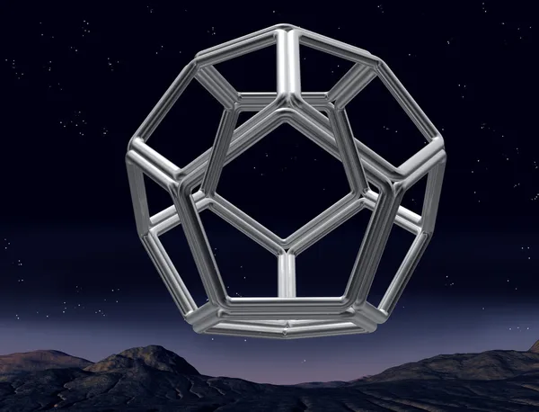 Impossível dodecaedro — Fotografia de Stock