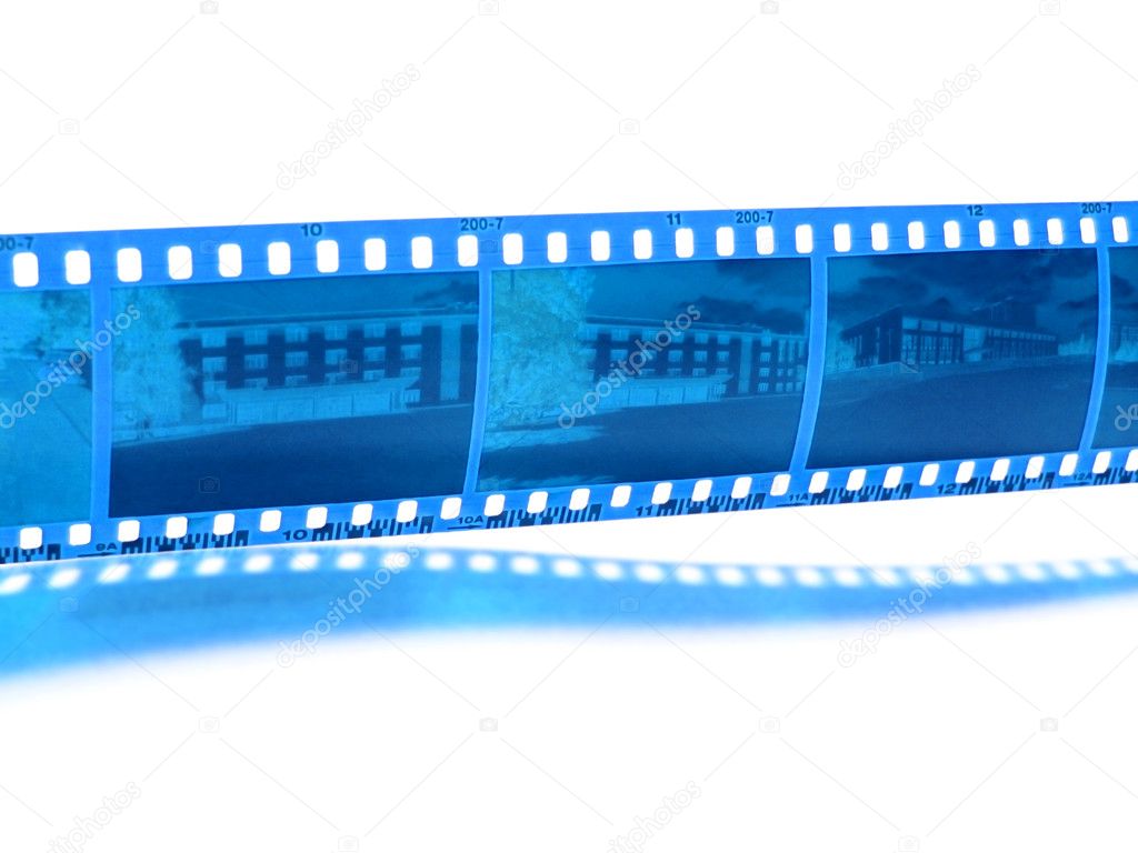 Blue film — Stock Photo © romantiche 2808971