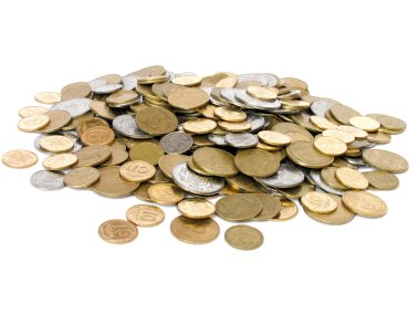 Heap of coins clipart