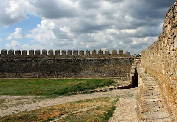 Wall of fortress — Stockfoto
