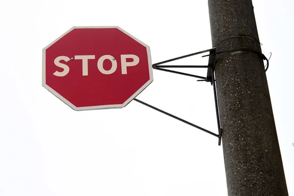 Road sign STOP — Stock Photo, Image