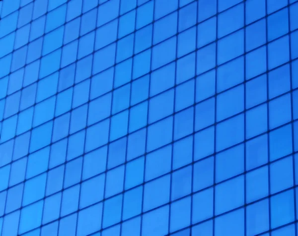 Azul quadrados fundo — Fotografia de Stock