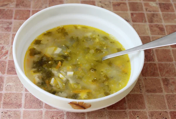 Prato de sopa — Fotografia de Stock