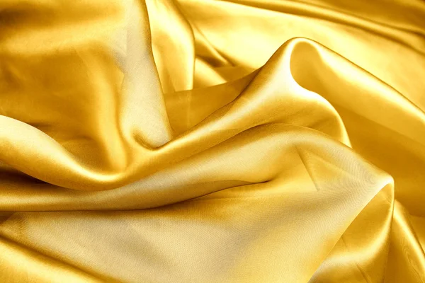 Gold organza. — Stock Photo, Image