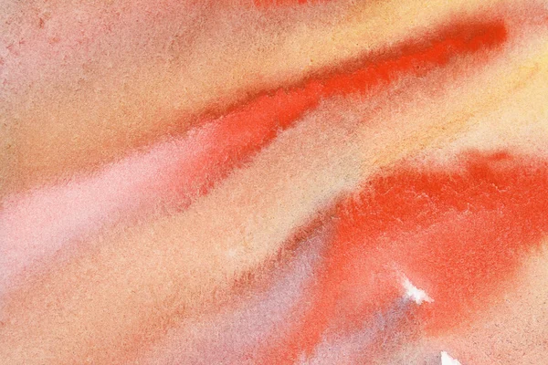 Оранжеве тло аквареллю — стокове фото