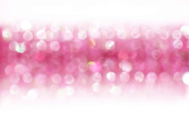 Pink background with bokeh clipart