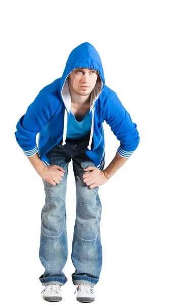 Young man dressed casual. Isolate — Stock Photo, Image