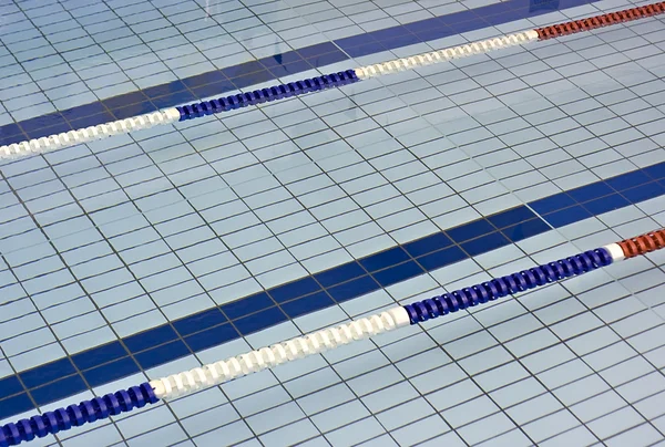 Pistas de natação — Fotografia de Stock