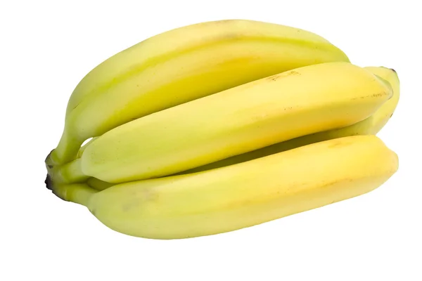 Un mucchio di banane mature sane Immagine Stock
