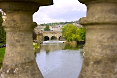 pulteney Köprüsü banyo görünümünü