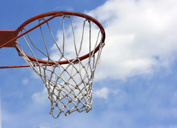 stock image An orange basketball hoop