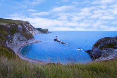 Man 'O' War Bay Lulworth Cove Dorset clipart