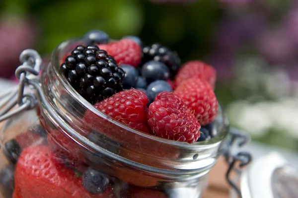 Fresh fruit outdoor — Stock Photo, Image
