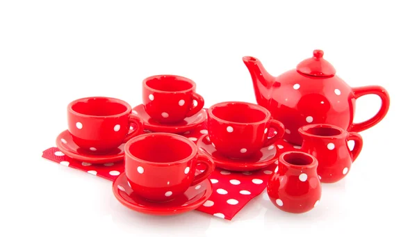 红色陶器 — 图库照片