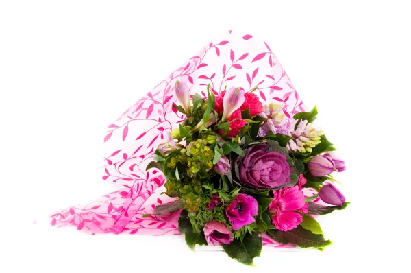 Luxus-Strauß aus rosa Blumen — Stockfoto