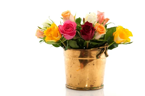 Bouquet de roses colorées — Photo