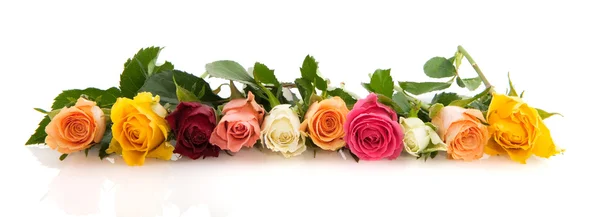 Grinalda de rosas — Fotografia de Stock
