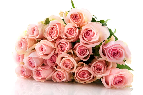 Ροζ τριαντάφυλλα μπουκέτο — Φωτογραφία Αρχείου