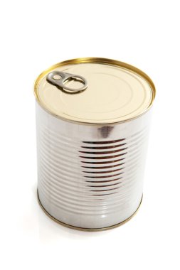 Silver can clipart