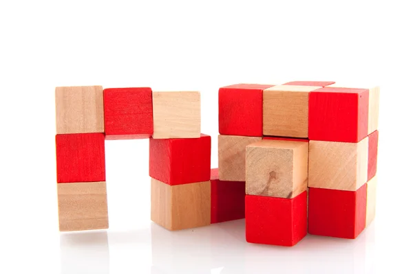 Cube puzzle — Stock Photo, Image