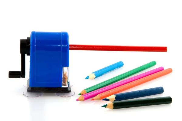 Afilar los lápices — Foto de Stock