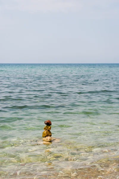 Спокойное море — стоковое фото