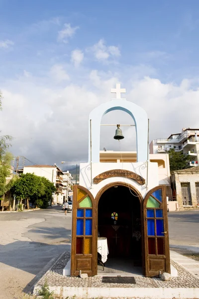 Маленькій каплиці в Греції — стокове фото