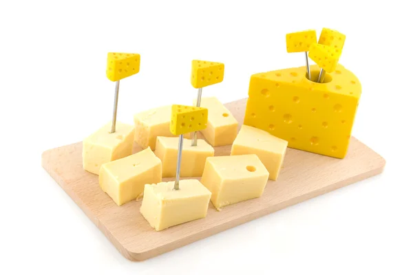 Sýrové kostky — Stock fotografie