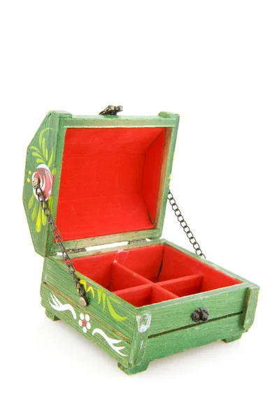 Open jewellery box — Stock Photo, Image