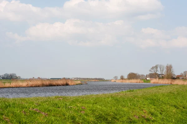 Az eem Hollandiában folyó — Stock Fotó