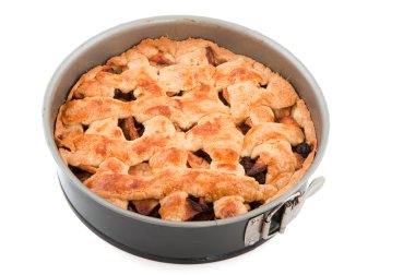 Baking apple pie clipart