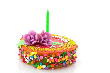 Fancy birthday cake clipart