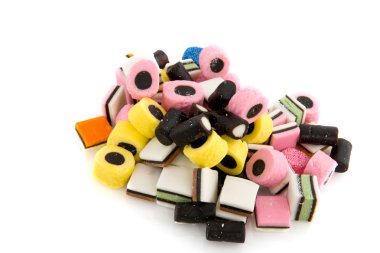 Licorice allsorts clipart