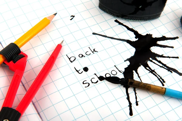 Old fashioned back to school — Stock Photo, Image