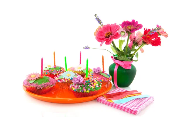 Luxusní narozeninový dort — Stock fotografie