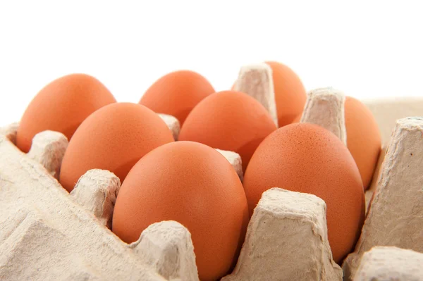 Caja huevos — Foto de Stock