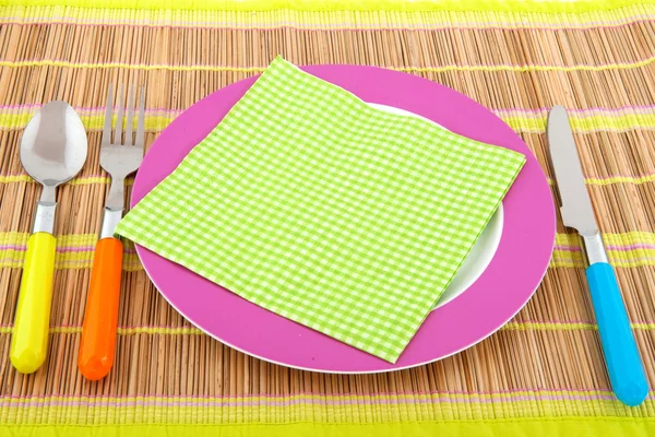 Colorful summer table — Stock Photo, Image