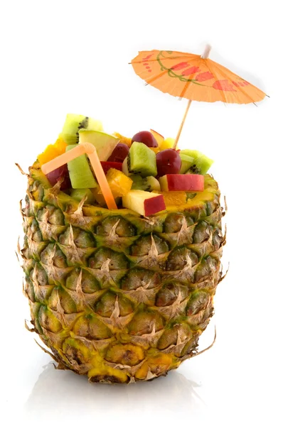 Tropický ovocný koktejl — Stock fotografie