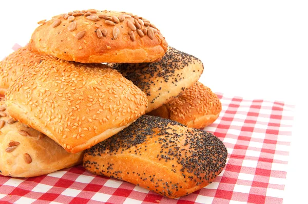 Lüks ekmek ruloları — Stok fotoğraf