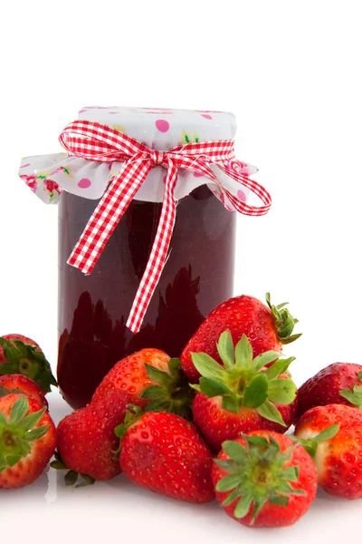 Strawberry marmalade — Stock Photo, Image
