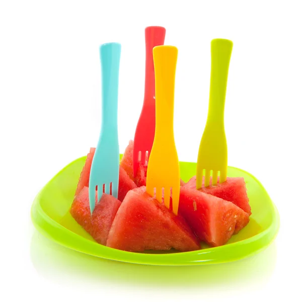 Pieces of melon — Stock Photo, Image